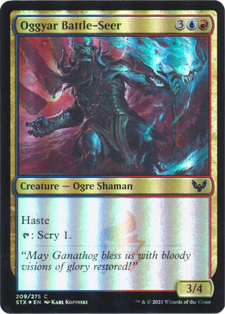 Strixhaven 209/275 Oggyar Battle-Seer (Foil)