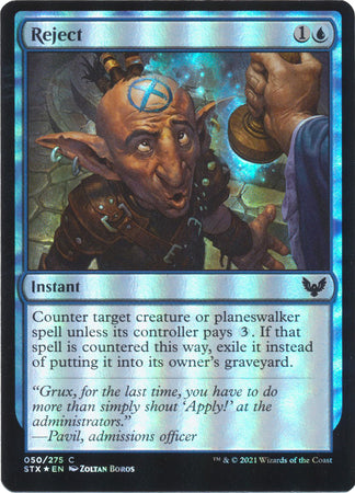 Strixhaven 050/275 Reject (Foil)