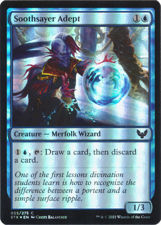 Strixhaven 055/275 Soothsayer Adept (Foil)