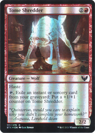 Strixhaven 117/275 Tome Shredder (Foil)