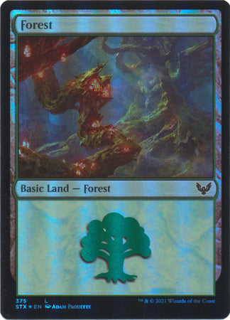 Strixhaven 375 Forest (Foil)