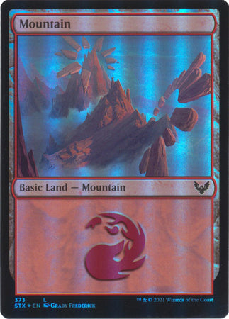 Strixhaven 373 Mountain (Foil)