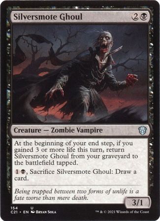 Commander 2021 154 Silversmote Ghoul