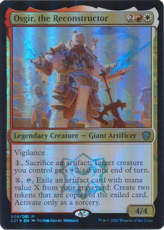 Commander 2021 008/081 Osgir, the Reconstructor (Foil)