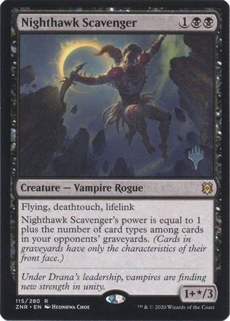 Zendikar Rising 115/280 Nighthawk Scavenger (Promo)