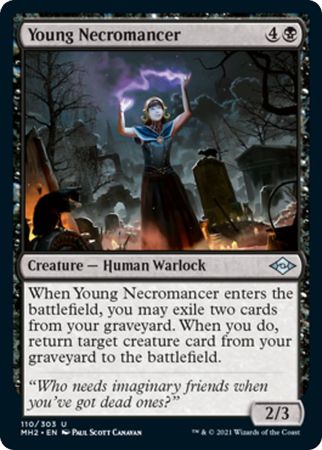 Modern Horizons 2 110/303 Young Necromancer