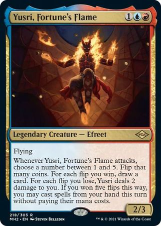 Modern Horizons 2 218/303 Yusri, Fortune's Flame