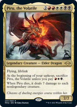 Modern Horizons 2 207/303 Piru, the Volatile