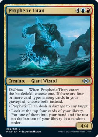 Modern Horizons 2 209/303 Prophetic Titan