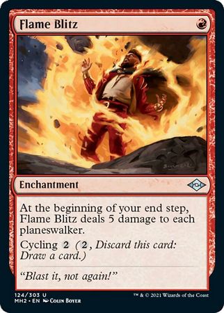 Modern Horizons 2 124/303 Flame Blitz