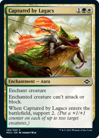 Modern Horizons 2 188/303 Captured by Lagacs (Foil)