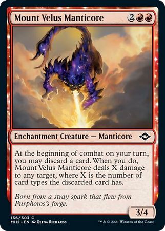 Modern Horizons 2 136/303 Mount Velus Manticore