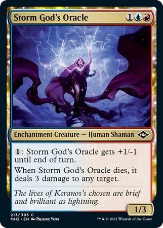 Modern Horizons 2 213/303 Storm God's Oracle