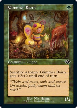 Modern Horizons 2 413 Glimmer Bairn (Showcase Retro Frame)