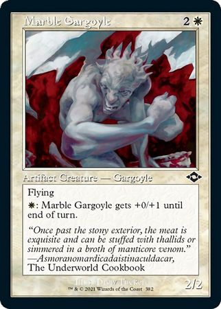 Modern Horizons 2 382 Marble Gargoyle (Showcase Retro Frame)