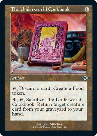 Modern Horizons 2 434 The Underworld Cookbook (Showcase Retro Frame)