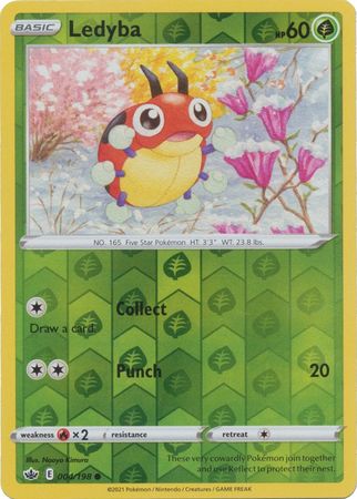 Chilling Reign 004/198 Ledyba (Reverse Holo)