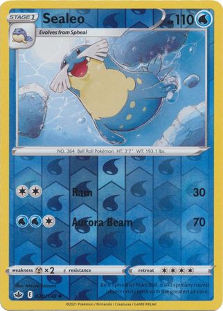 Chilling Reign 038/198 Sealeo (Reverse Holo)