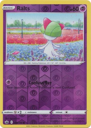 Chilling Reign 059/198 Ralts (Reverse Holo)