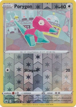 Chilling Reign 116/198 Porygon (Reverse Holo)