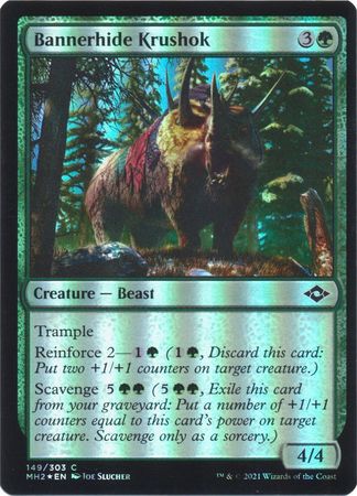 Modern Horizons 2 149/303 Bannerhide Krushok (Foil)