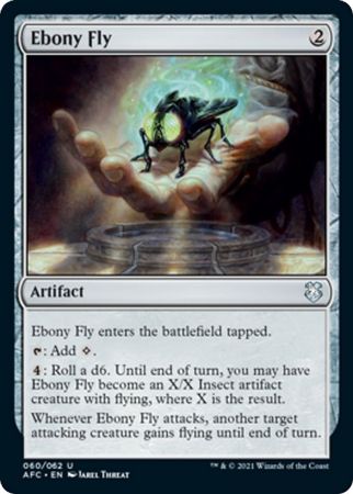 Adventures in the Forgotten Realms Commander 060/062 Ebony Fly