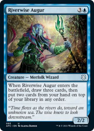 Adventures in the Forgotten Realms Commander 093 Riverwise Augur