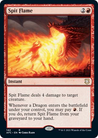 Adventures in the Forgotten Realms Commander 142 Spit Flame