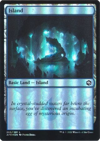 Adventures in the Forgotten Realms 266/281 Island (Foil)