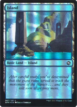 Adventures in the Forgotten Realms 267/281 Island (Foil)