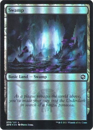 Adventures in the Forgotten Realms 270/281 Swamp (Foil)