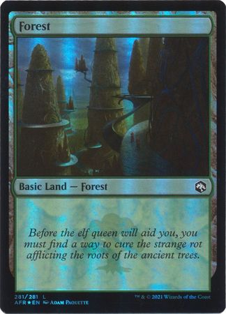 Adventures in the Forgotten Realms 281/281 Forest (Foil)