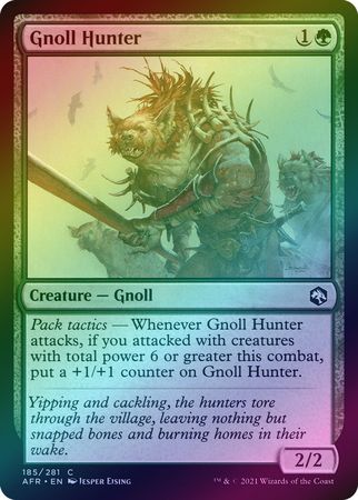 Adventures in the Forgotten Realms 185/281 Gnoll Hunter (Foil)