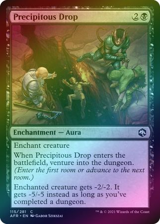 Adventures in the Forgotten Realms 115/281 Precipitous Drop (Foil)