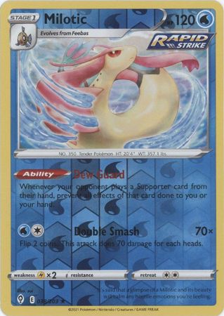 Evolving Skies 038/203 Milotic (Reverse Holo)