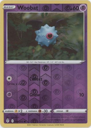 Evolving Skies 068/203 Woobat (Reverse Holo)