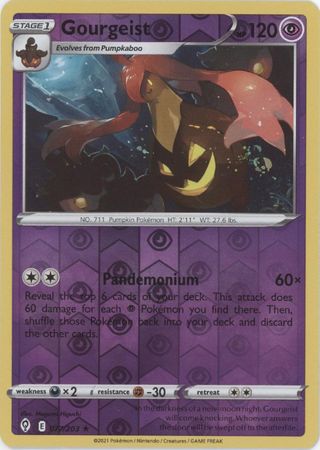 Evolving Skies 077/203 Gourgeist (Reverse Holo)