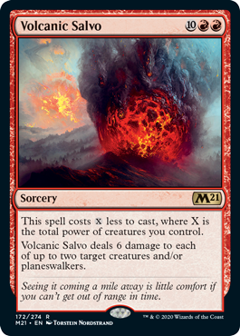 Core Set 2021 172/274 Volcanic Salvo