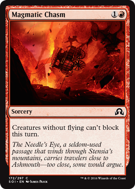 Shadows Over Innistrad 172/297 Magmatic Chasm