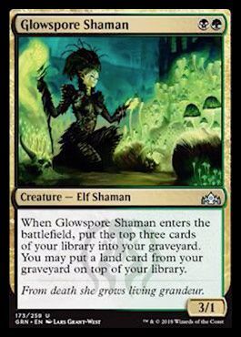 Guilds of Ravnica 173/259 Glowspore Shaman