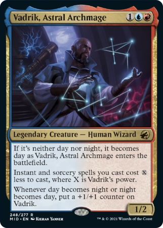 Innistrad: Midnight Hunt 248/277 Vadrik, Astral Archmage