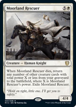 Innistrad Midnight Hunt Commander 007/038 Moorland Rescuer