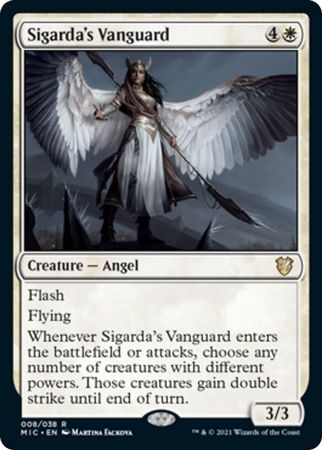 Innistrad Midnight Hunt Commander 008/038 Sigarda's Vanguard