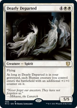 Innistrad Midnight Hunt Commander 084 Dearly Departed