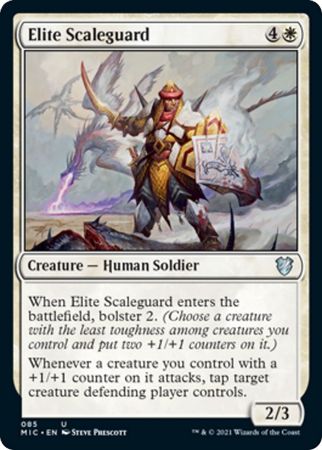 Innistrad Midnight Hunt Commander 085 Elite Scaleguard