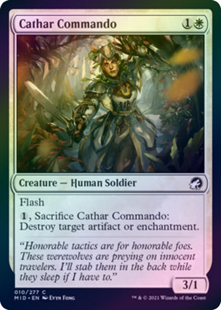 Innistrad: Midnight Hunt 010/277 Cathar Commando (Foil)