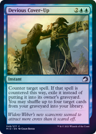 Innistrad: Midnight Hunt 048/277 Devious Cover-Up (Foil)