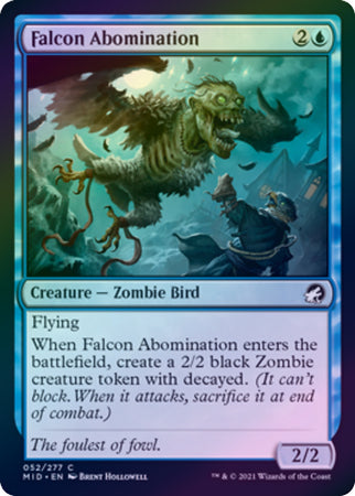 Innistrad: Midnight Hunt 052/277 Falcon Abomination (Foil)