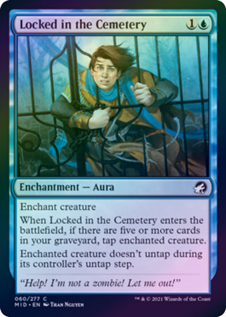 Innistrad: Midnight Hunt 060/277 Locked in the Cemetery (Foil)