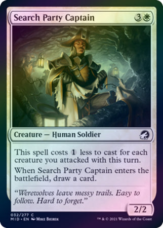 Innistrad: Midnight Hunt 032/277 Search Party Captain (Foil)